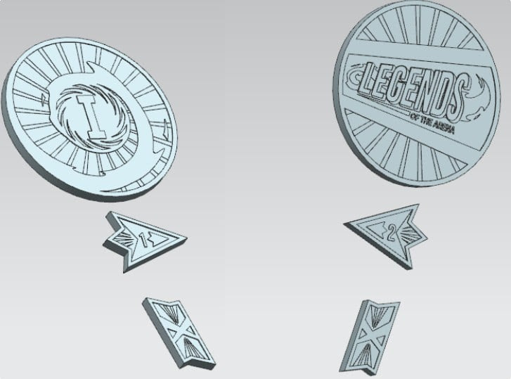 Metal tokens