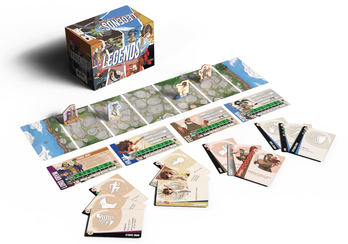 Legends of the Arena game box