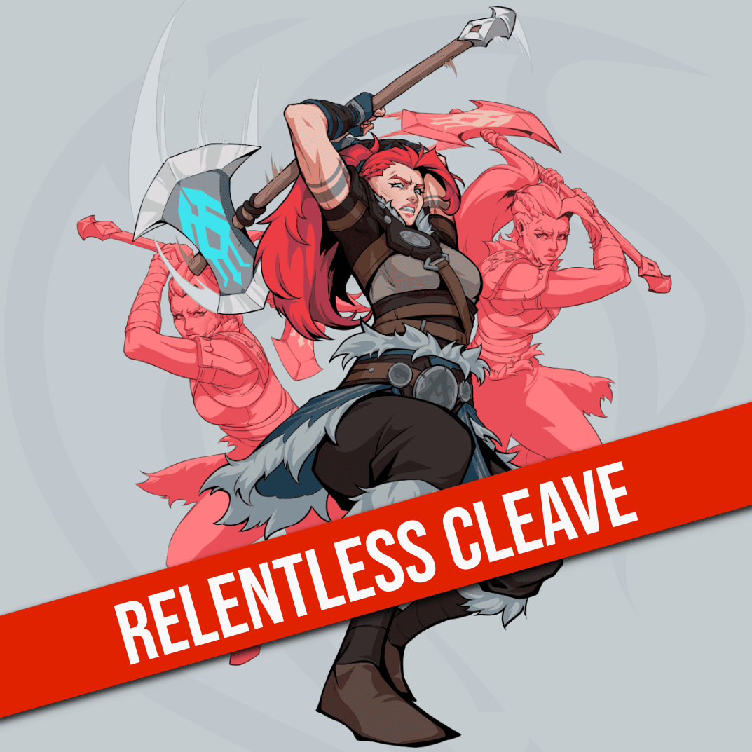 Alysia performing Relentless Cleave