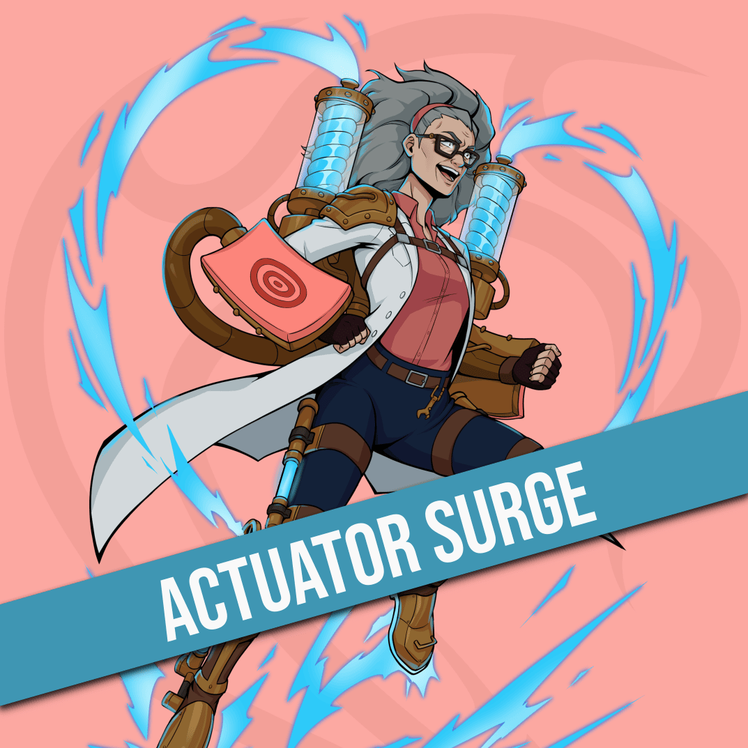 Olivia performing Actuator Surge