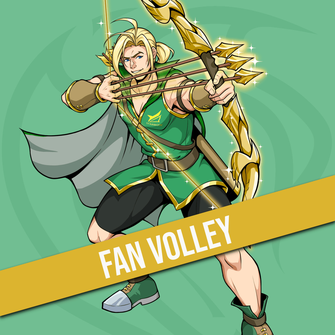 Orion performing Fan Volley