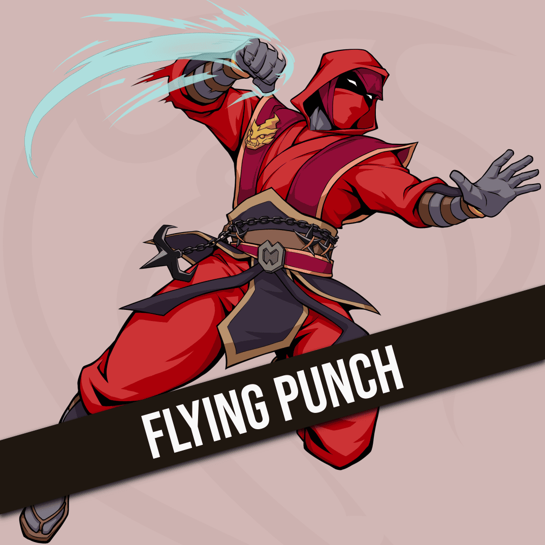 Sabo delivering death from above.